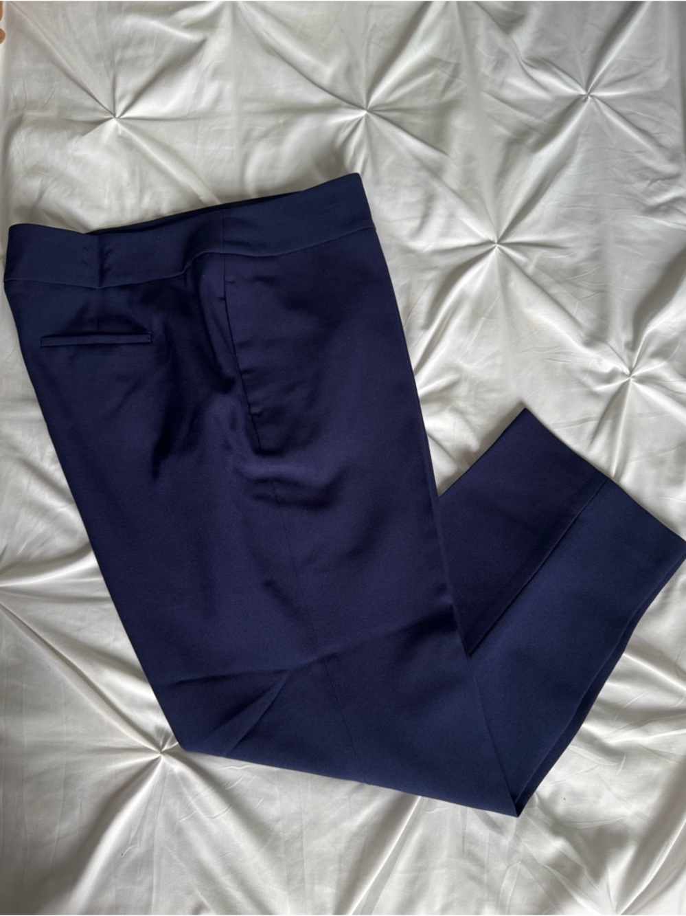 Kasper Navy Tailored Dress Pants | size 14P